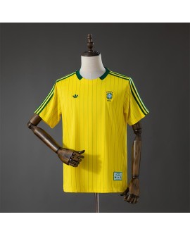 Brazil Maillot grisBrazil Maillot jaune à fines rayures 2026