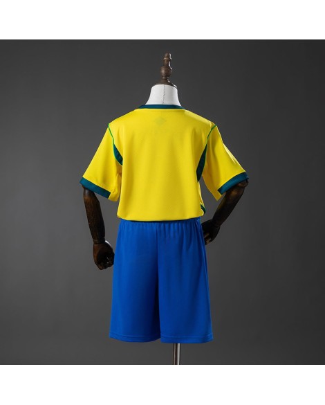 Ensemble maillot domicile Brésil (maillot + short) 2026 - Enfants