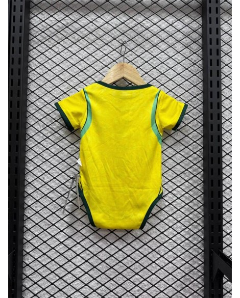 Maillot domicile de l'équipe nationale du Brésil pour la saison 2026 - taille bébé