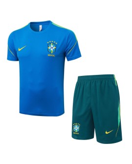 Brazil Combinaison d'entraînement bleu lac 2026/27 