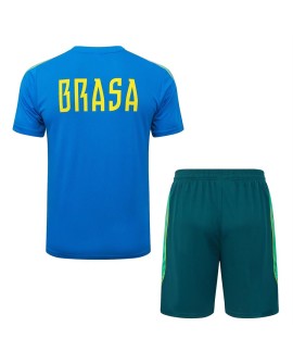 Brazil Combinaison d'entraînement bleu lac 2026/27 