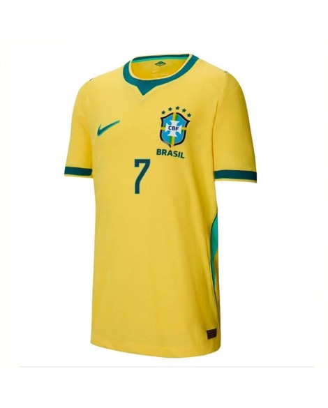 Brazil maillot domicile saison 2026/27 – Vinícius Júnior, numéro 7 Brazil maillot domicile saison 2026/27 – Vinícius Júnior, numéro 7