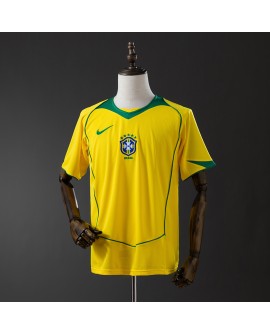 Maillot Brésil Domicile Rétro 2004
