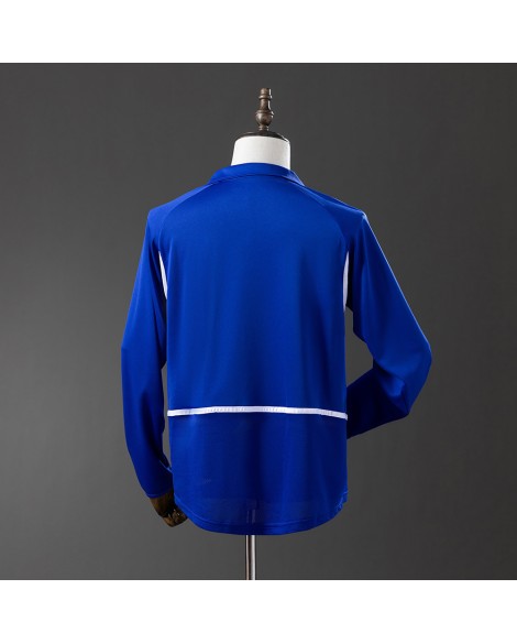 Maillot Brésil 2002 Extérieur Rétro - manches longues