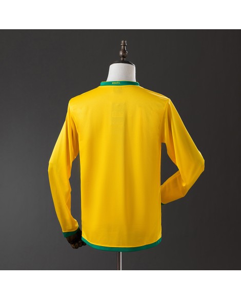 Maillot Brésil Domicile Rétro 2006 - manches longues