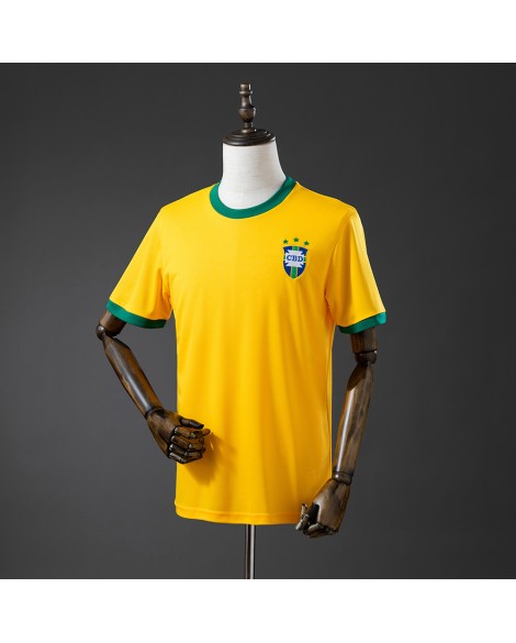Maillot rétro domicile du Brésil de 1971