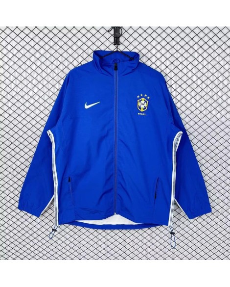 Trench-coat rétro de l'équipe du Brésil