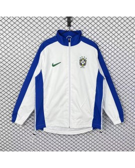 Trench-coat rétro de l'équipe du Brésil