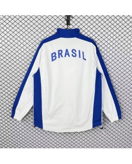 Trench-coat rétro de l'équipe du Brésil