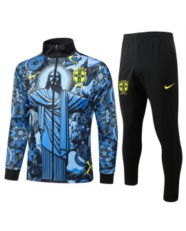 Veste brésilienne Training Wear 2425-jet d'encre bleu gris