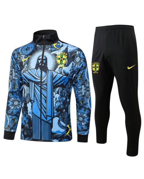 Veste brésilienne Training Wear 2425-jet d'encre bleu gris