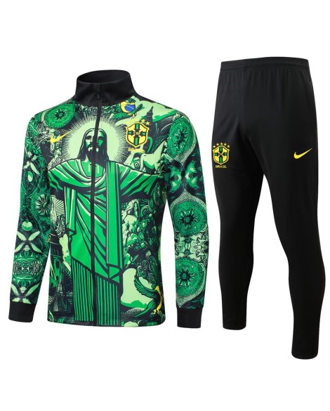 Veste brésilienne Training Wear 2425-jet d'encre vert