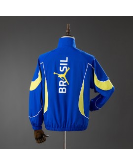Veste d'entraînement brésilienne 2026 - Bleue
