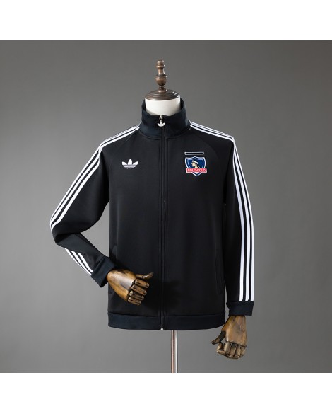 Veste d'entraînement chilienne 26/27 Classic Series noire Veste d'entraînement chilienne 26/27 Classic Series noire