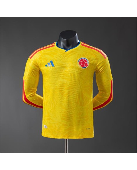 Maillot domicile manches longues Colombie 2026 - Player