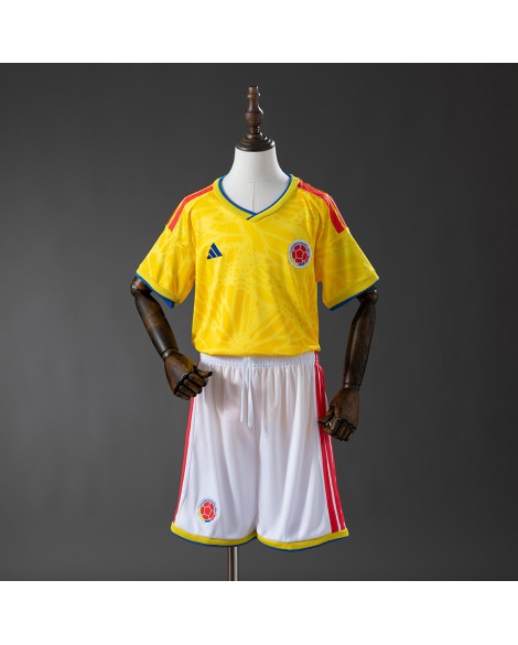 Ensemble de maillots domicile Colombie 2026 - Enfant Ensemble de maillots domicile Colombie 2026 - Enfant