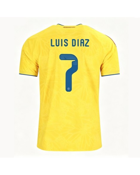 Colombia maillot domicile 2026/27 – Luis Díaz, numéro 7 Colombia maillot domicile 2026/27 – Luis Díaz, numéro 7
