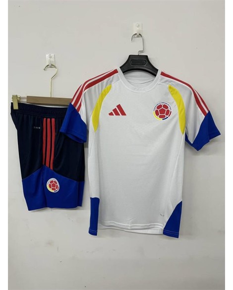 Tenue d'entraînement Colombie 2627 - Blanc (maillot + short)