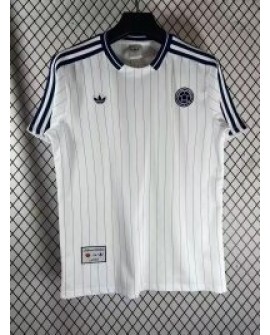 Maillot blanc rétro Colombie 26-27