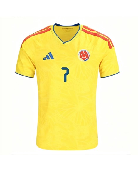 Colombia maillot domicile 2026/27 – Luis Díaz, numéro 7 Colombia maillot domicile 2026/27 – Luis Díaz, numéro 7