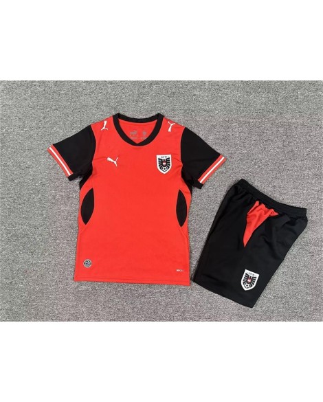 Maillot domicile de l'Autriche 25/26 - Enfant