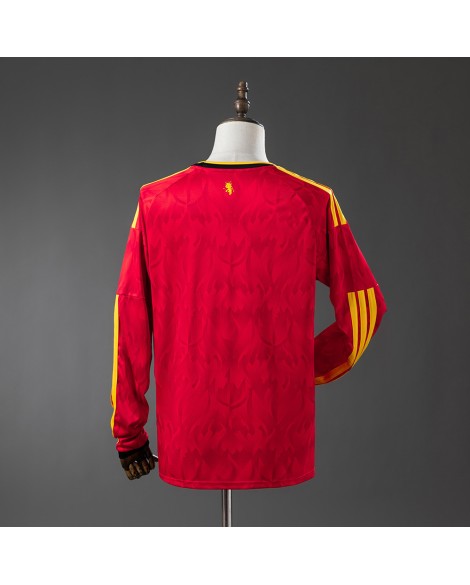 Maillot Domicile à Manches Longues Belgique 2026 Maillot Domicile à Manches Longues Belgique 2026