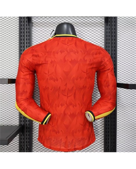 Maillot domicile manches longues de la Belgique pour la Coupe du Monde 2026 - Player