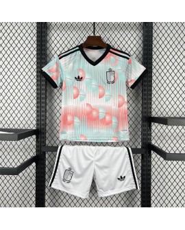 Belgium Ensemble tenue extérieure pour la Coupe du Monde 2026 (Maillot + Short) - Enfant
