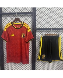 Ensemble domicile Belgique 2026 (Maillot + Short)