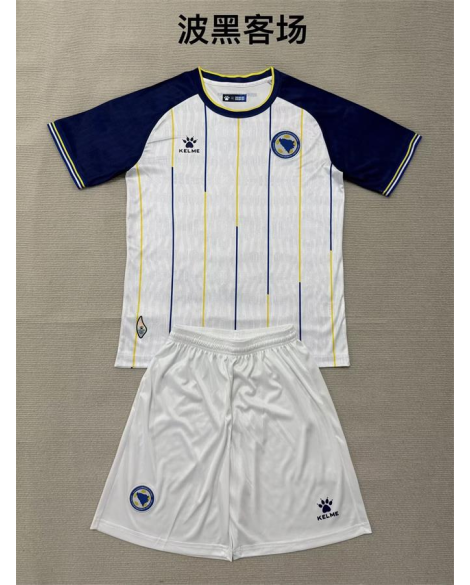 Bosnia and Herzegovina Tenue extérieure Coupe du Monde 2026 (Maillot + Short) - Enfant