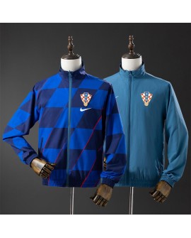Croatia Trench-coat réversible - bleu marine et bleu ciel