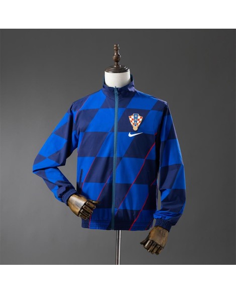 Croatia Trench-coat réversible - bleu marine et bleu ciel