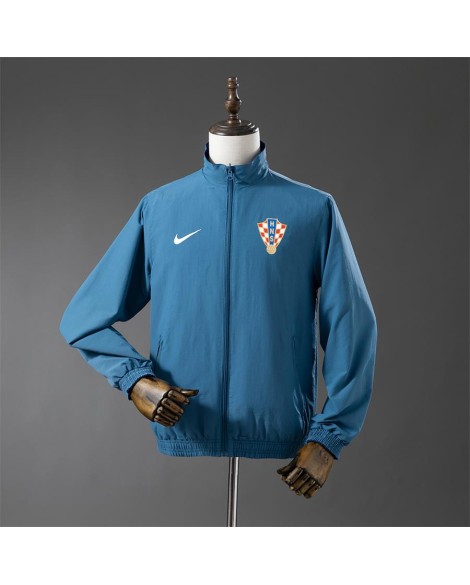 Croatia Trench-coat réversible - bleu marine et bleu ciel