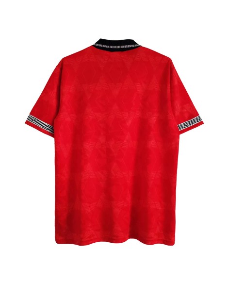 Maillot Angleterre Extérieur Rétro 1990 By - Rouge