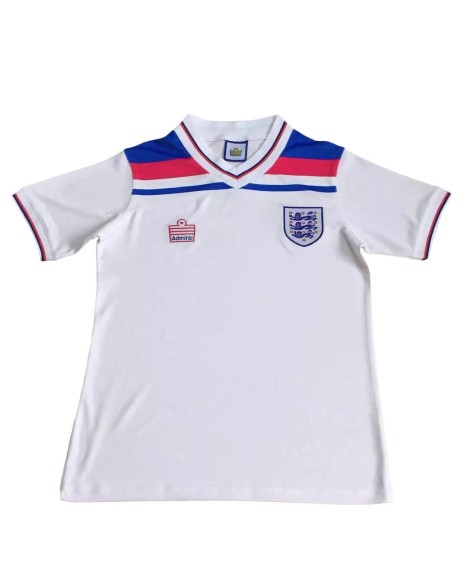 Maillot domicile Angleterre rétro 1980 par l'amiral Maillot domicile Angleterre rétro 1980 par l'amiral