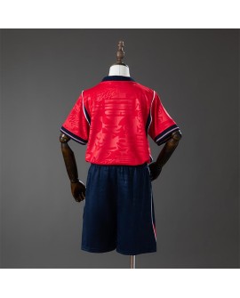 Tenue extérieure Angleterre 2026 (Maillot + Short) - Enfants
