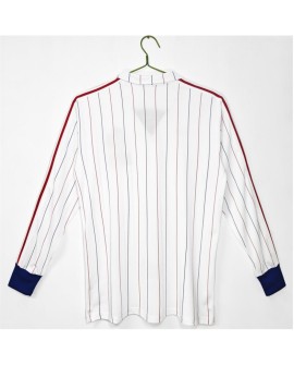 Maillot rétro 3B extérieur de l'équipe de France, saison 1980/82 - manches longues