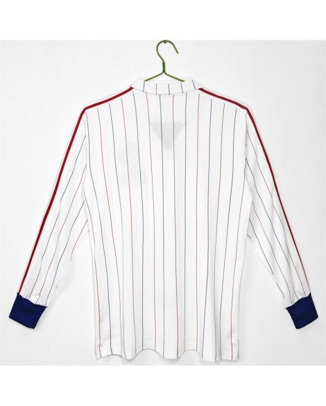 Maillot rétro 3B extérieur de l'équipe de France, saison 1980/82 - manches longues