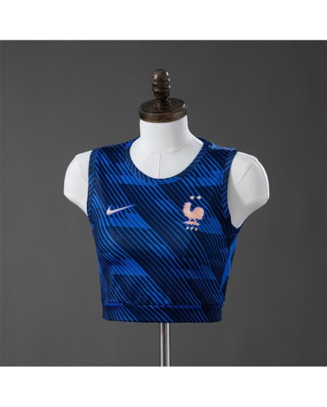 2026 Équipe de France Domicile Féminine – Crop Top
