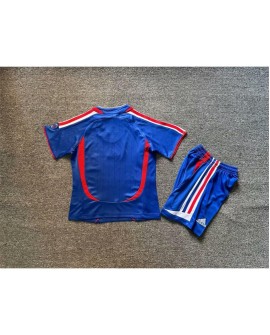 Maillot rétro extérieur France 2006(Maillot + Short)  - Enfant