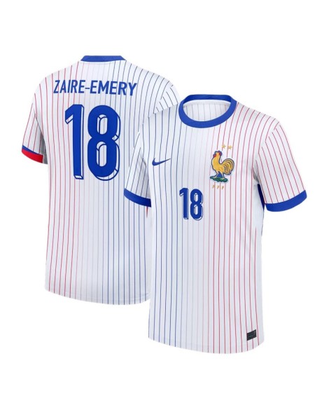 ZAIRE-EMERY #18 Maillot extérieur de l'équipe de France