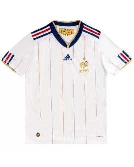 Maillot extérieur rétro de la France pour la Coupe du Monde 2010