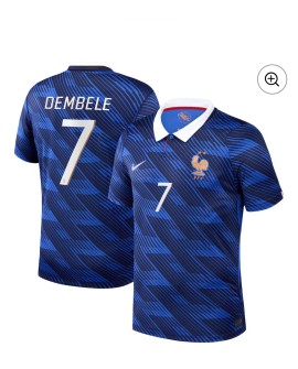 Maillot Domicile Équipe de France Ousmane Dembélé N°7