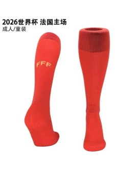 Chaussettes domicile France Coupe du Monde 2026