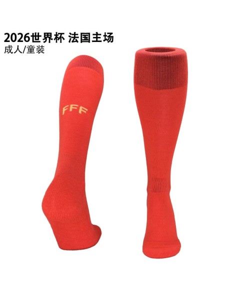 Chaussettes domicile France Coupe du Monde 2026 - Enfant