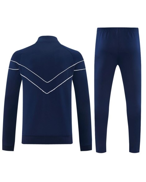 Survêtement bleu marine 26/27 France : veste zippée intégrale + pantalon long Survêtement bleu marine 26/27 France : veste zippée intégrale + pantalon long
