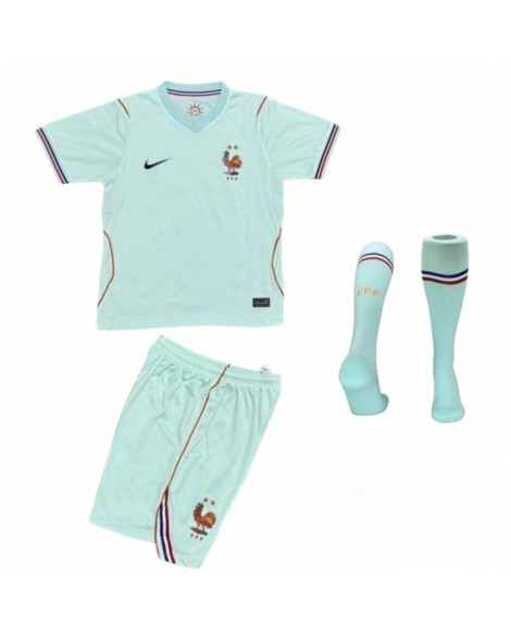 2026 Maillot Extérieur France – Ensemble (Maillot + Short + Chaussettes) 2026 Maillot Extérieur France – Ensemble (Maillot + Short + Chaussettes)