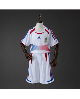 Maillot rétro domicile France 2006(Maillot + Short)  - Enfant
