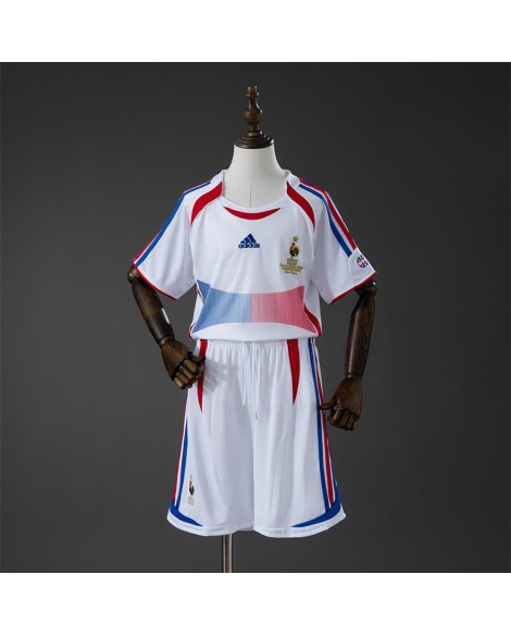 Maillot rétro domicile France 2006(Maillot + Short)  - Enfant