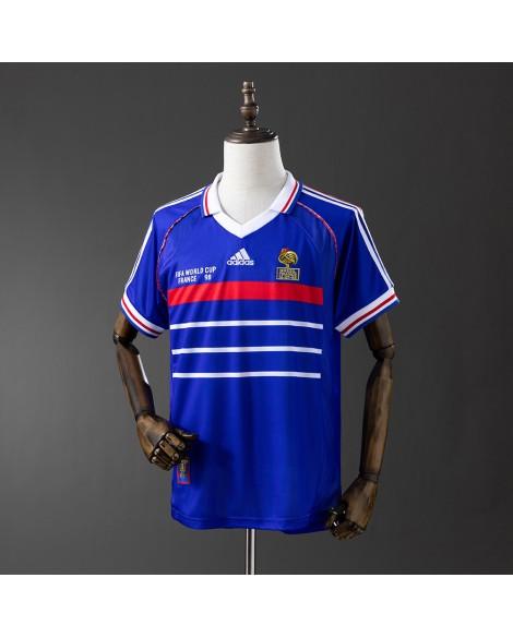 Maillot Coupe du Monde France 1998 Domicile Rétro